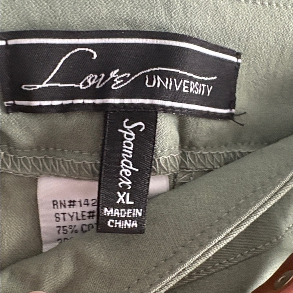 Love University Olive Pants - Picture 4 of 6